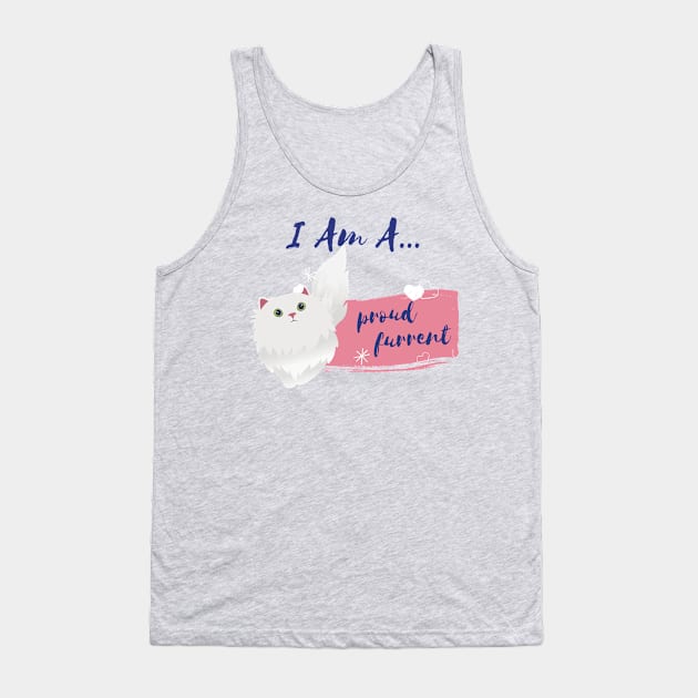 Proud Cat Furrent Tank Top by OMC Designs